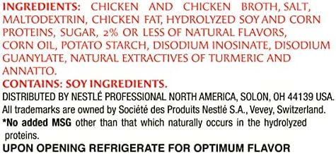 Maggi Chicken Base, Stock and Bouillon, Gluten Free, No MSG, Bulk 1 lb Tub (Pack of 6)