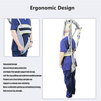 Standing Walking Sling, Patient Assisted Walking Straps Special Spreaders for Lifts - Rehabilitation Aid Gait Training Device, 550 Lb Weight Capacity,M