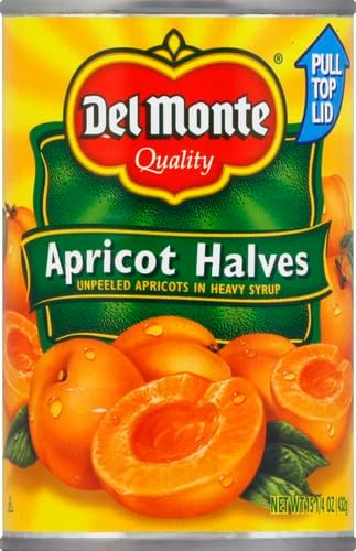Del Monte Garden Quality Canned Apricot Halves, 15.25 Ounce