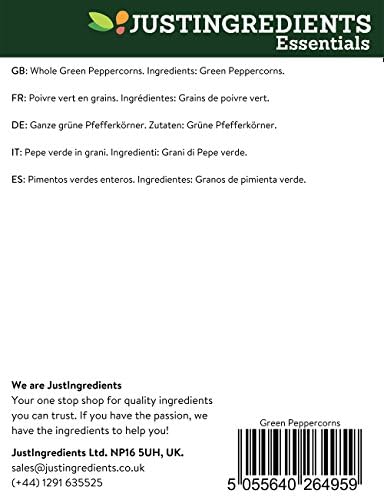 JustIngredients Green Peppercorns Loose 500 g
