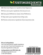 JustIngredients Green Peppercorns Loose 500 g