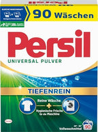 Persil Universal Detergent Powder (90 Loads | 11.9 lbs | 5.4 kg) - All-in-one Solution For Deep Clean Laundry And Freshness For The Machine