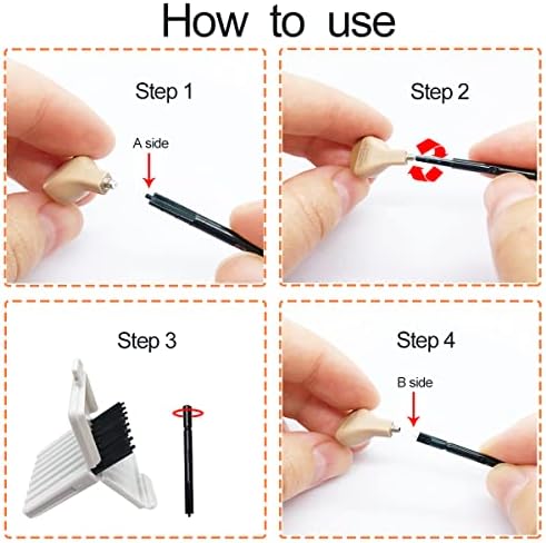 MiniR/miniReceiver Wax Guards Filters for Siemens/Signia Hearing Aids with Cleaning Brush Tools and Carry Case-6packs
