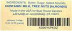 Almond Toffee, Gourmet Small Batch Sweet Buttery Goodness, 6 oz