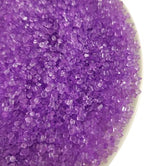 Purple Sugar Sprinkles, Edible Crystal Rock Sugar for Baking, Cupcakes Topper, Cookies Cake Decorating, Ice Cream Topping, Birthday Party Mardi Gras Christmas Supplies