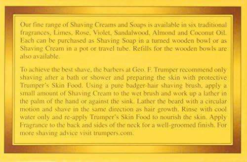 Geo F. Trumper Sandalwood Soft Shaving Cream Jar