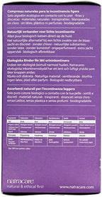 Natracare Dry & Light, Slim, Natural and Absorbent Pads with Organic Cotton Cover for Light Urinary Incontinence (6 Pack, 120 Pads Total)