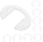 KOMBIUDA 10Pcs Silicone Nose Pads Glasses Accessories Non-Slip Nose Cushion Eyeglass Bridge Pads for Full Frame Glasses and Sunglasses