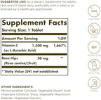 Solgar Vitamin C 1500mg with Rose HIPS 90 Tablet