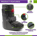 MARS WELLNESS Premium Short Air Cam Walker Boot - Small - Fracture, Sprained Ankle/Foot Stabilizer - Broken Toe Walking Boots for Men or Women
