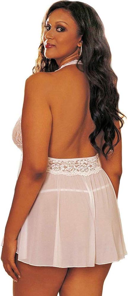 Shirley of Hollywood Women's Flattering and Fabulous Haltered Babydoll