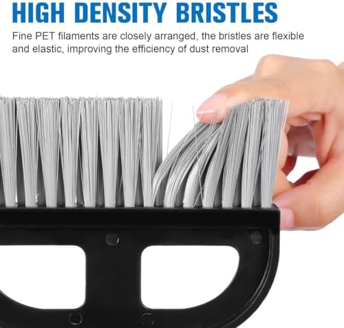 SHINEOFI Mini Desktop Sweep Cleaning Brush - Small Broom and Dustpan Set for Keyboard Crumbs, Craft Mess Cleanup, Countertop Cleaning