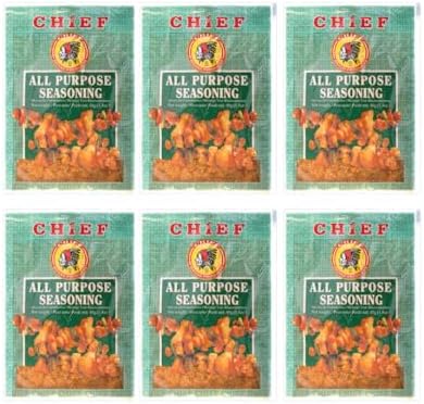 Chief All Purpose Seasoning Pack of 6 (Pack of 6 All Purpose)