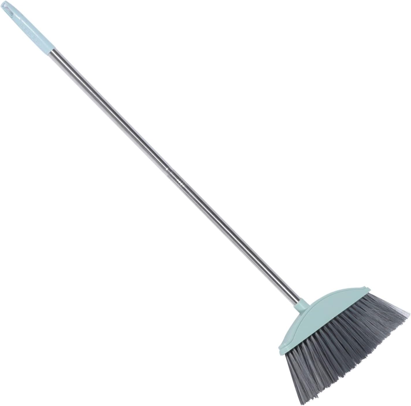 Beaupretty Heavy Duty Broom Outdoor Indoor Brooms Floor Cleaning Stainless Steel Long Handle Angle Broom for Sweeping Patio Garage Outside Deck Porch Yard Home Warehouse