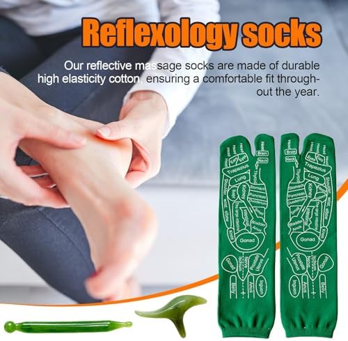 Foot Massage Socks,Colorful Christmas Socks | English Elastic Christmas Socks - Soft Holiday Supplies, Fun Massage Accessories for Travel