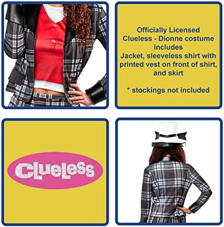 Rubies Clueless: Dionne Davenport Costume for Adults, Women's Medium