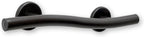 18” Wave-Shaped Grab Bars for Shower in 1.25” Dia, Right Handed | ADA Handicap Grab Bars for Seniors Can Hold up to 500 lbs | Grab Bars for Wall in Oil Rubbed Bronze Finish