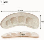 4 Pairs Ball of Foot Cushions, Gel Metatarsal Pads Non-Slip Foot Pads for Women High Heels Comfortable Forefoot Cushions for Pain Relief Reusable Sandals Cushion Insole Adhesive Shoes Inserts