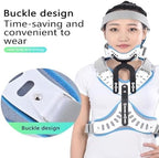 SFKLYU Orthosis Cervical Thoracic Halo Brace Head Neck Chest Orthosis Adjustable Cervical Thoracic Orthosis for Trauma & Post-Op Recovery