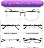LUFF Reading Glasses Clip Anti-blue light Magnifying Glass Portable Clips