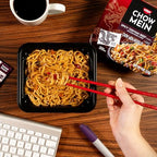 Nissin Chow Mein Noodles, Spicy Teriyaki Beef, 10g Protein, 4 Ounce (Pack of 8)