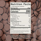 Merckens Milk Melting Chocolate - 1 Pound of Premium Quality Milk Candy Melts to make Dubai Chocolate Bar, Cake Pops, Cocoa Bombs, & Homemade Desserts