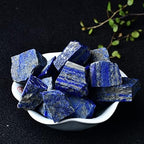 Crystal Healing Meditation Decoration Natural Rough Lapis Lazuli Stone Quartz Crystal Ore Gemstones Healing Meditation Mineral Collection Home Decor Beautiful Gifts (Size : 50g)