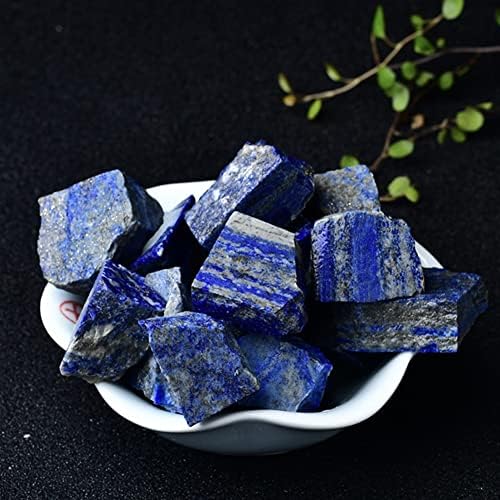 Crystal Healing Meditation Decoration Natural Rough Lapis Lazuli Stone Quartz Crystal Ore Gemstones Healing Meditation Mineral Collection Home Decor Beautiful Gifts (Size : 50g)