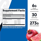 Nutricost BCAA Powder 2:1:1 (Pomegranate Guava, 30 Servings) - Branched Chain Amino Acids