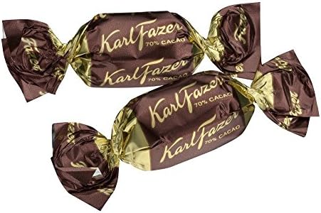 Karl Fazer Dark Chocolate - 70% Cocoa - Chocolates - Pralines - Candy - Box 3,0 kg