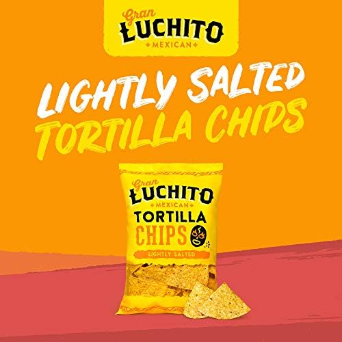 GRAN LUCHITO Lightly Salted Tortilla Chips, 170 GR