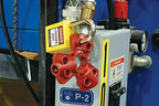 Brady 105695 1 1/2" Height x 3" Width, 1.5 inches Plastic (B-401), White on Blue Energy Source Tags (25 Tags)