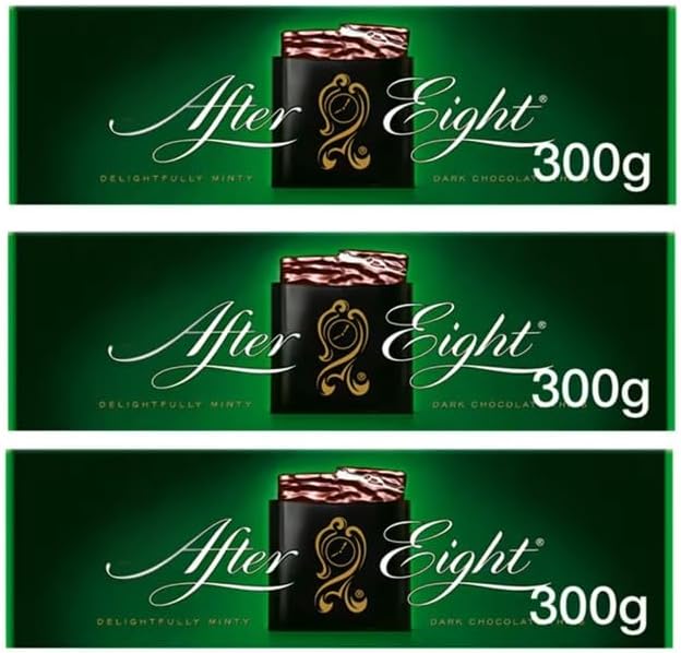 After Eight Dark Mint Chocolate, Dinner Mints, 10.58 oz box (pack of 3,total 32 oz)