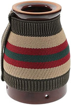 Cup Ceramic Burner Holder Moxa Box Scraping Can Moxa Cone Burning Tool with Storage Pouch and Net