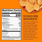 The Good Crisp Company Outback BBQ Crinkle Cut Potato Chips, 1.5 Oz (Pack of 15)