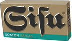 4 Boxes x 36g of Leaf Sisu Raikas Sokton - Original - Finnish - Sugar Free - Salmiak - Licorice - Pastilles - Lozenges - Drops - Dragees - Candies - Sweets