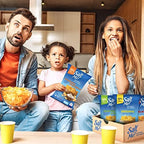 SaltMe! 4 flavor variety pack Potato Chips, 50% Low Salt, Kosher, Non-GMO, Better for You Chips, Original-BBQ-SC&Onion-Ched&Sour Cream 5 Ounces, Pack of 6