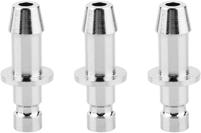 CM 3 Pcs Metal NIBP Cuff Connector Blood Pressure Monitor Cuff Connector Air Hose Connector