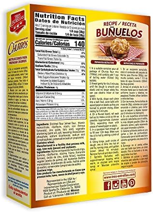 TRES ESTRELLAS Homemade Churro Mix, Includes Piping Bag & Nozzle, Easy to Prepare, 17.6 oz (Pack of 12) | Crispy Texture | Authentic Mexican Flavor for Homemade Treats