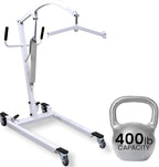 Vive Hydraulic Patient Lift for Home Use - Portable, Medical Patient Transfer Lift System - Sit to Stand Lift Assist for Elderly - Floor & Fall Elderly Lift - for Car, Wheelchair, Chair & Bed Transfer