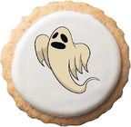 Oasis Supply, Edible Halloween, Thanksgiving, & Christmas Cake Decorations, Cupcake, Ice Cream, and Brownie Toppers (Ghost, 12.00)