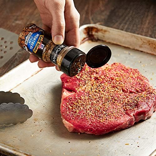 McCormick Grill Mates Spices, Everyday Grilling Variety Pack (Montreal Steak, Montreal Chicken, Roasted Garlic & Herb, Hamburger), 4 Count