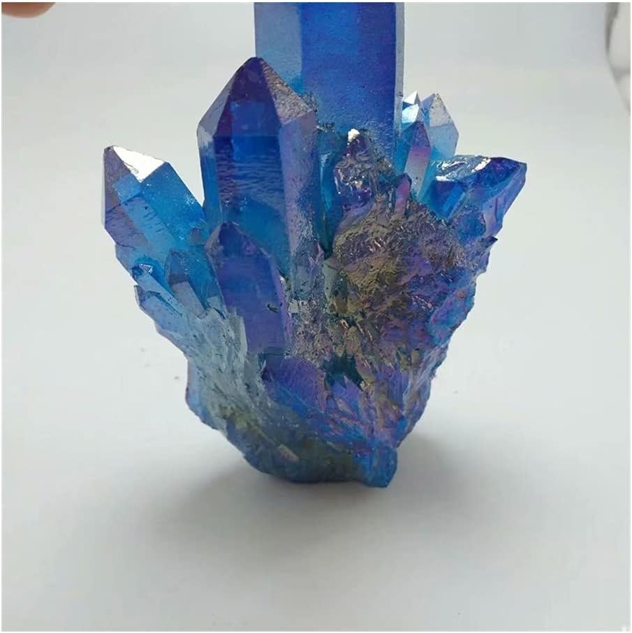 Health & Household Aura Crystal Cluster Angel Aura Titanium Quartz Crystal Stunning Specimen Minerals Reiki Healing