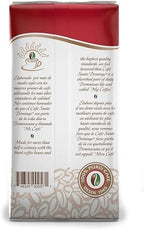 Café Santo Domingo, 16 oz Bag, Ground Coffee, Medium Roast - Product from the Dominican Republic (Pack of 4)