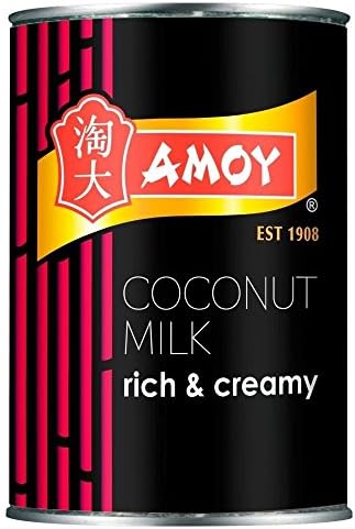 Amoy Coconut Milk Rich & Creamy (400ml) - Pack of 6