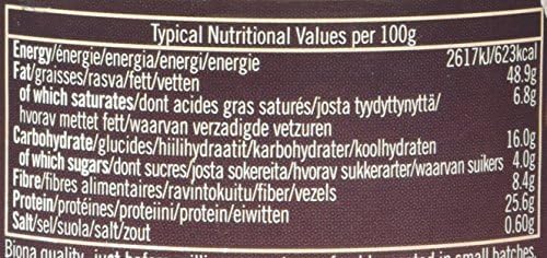 BIONA Organic Crunchy Peanut Butter, 250 GR