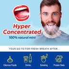 PaperMints Breath Spray for Bad Breath – Sugar-Free, Instant Freshness, 200 Mouth Sprays, Mint Flavor, Pack of 10