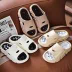 Slippers for Plantar Fasciitis for Women & Men Acupressure & Acupuncture Foot Massager Sandals Acupressure Massage Slippers Foot Massager, Pain Relief & Muscle Relaxation (White,women 6.5/men5)