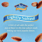 Blue Diamond Almonds Low Sodium Lightly Salted Snack Nuts, 16 Oz Resealable Bag (Pack of 1)