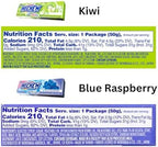 HI-CHEW Variety Sticks, 8-Pack, Soft & Chewy Candy, 1.76oz Each - Made with Immensely Juicy Fruity Flavors - Grape, Strawberry, Green Apple, Mango, Watermelon, Banana, Kiwi & Blue Raspberry